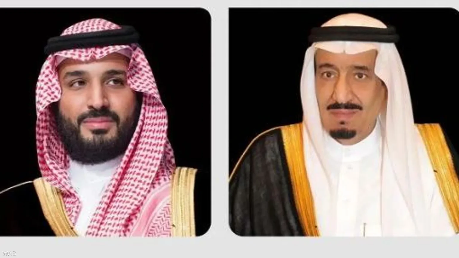 الملك سلمان وولي العهد محمد بن سلمان
